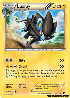 Normal Luxray [46/122 Near Mint ]