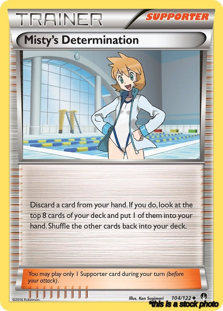 Misty's Determination