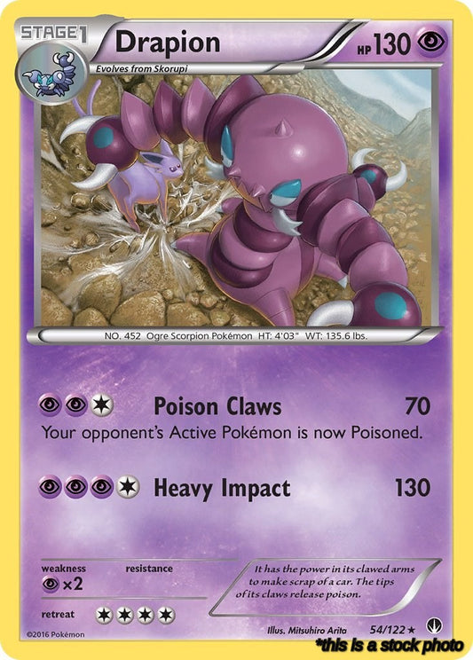 Normal Drapion [54/122 Lightly Played ]