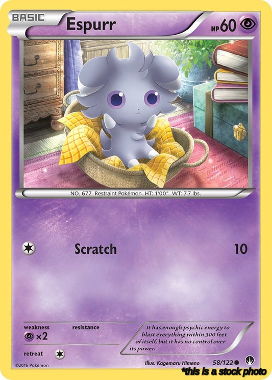Normal Espurr [58/122 Near Mint ]
