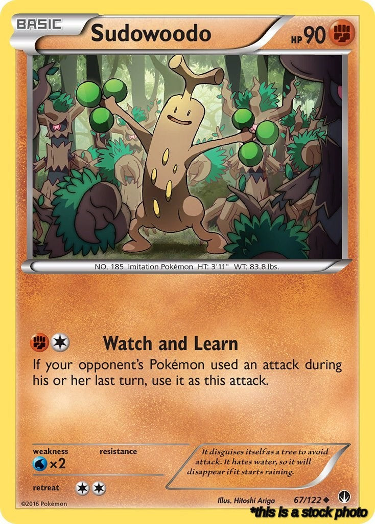Normal Sudowoodo [67/122 Near Mint ]