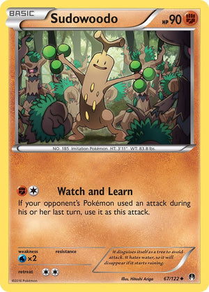 Uncommon Sudowoodo [67/122 Near Mint ]