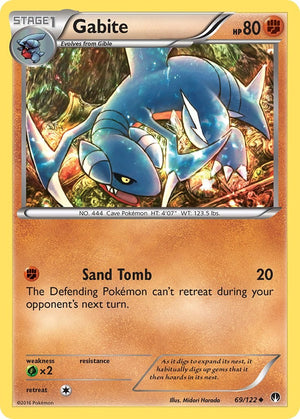 Uncommon Gabite [69/122 Lightly Played ]