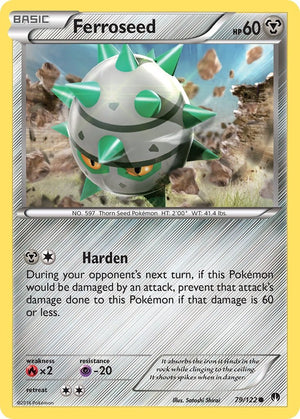 Common Ferroseed [79/122 Lightly Played ]
