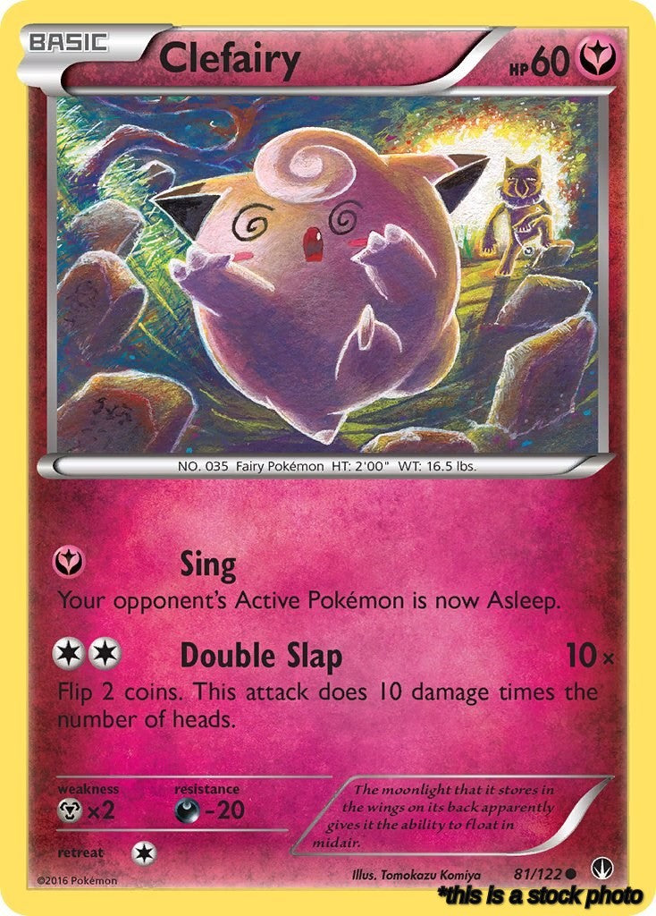 81/122 Clefairy Common Normal