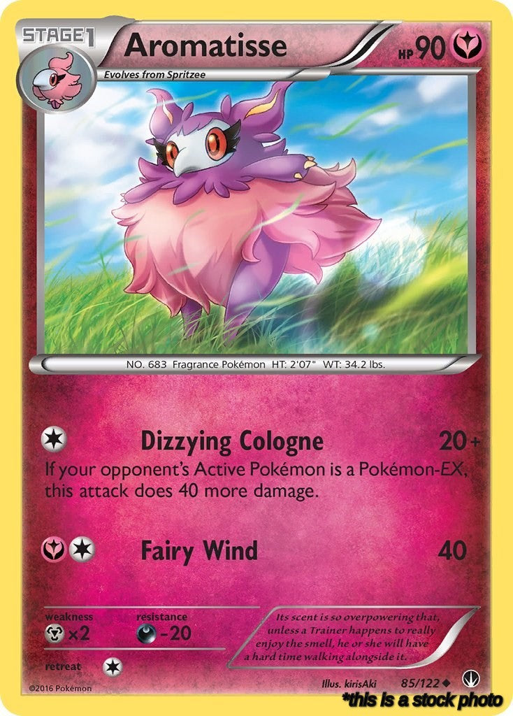 Reverse Holofoil Aromatisse [85/122 Lightly Played ]
