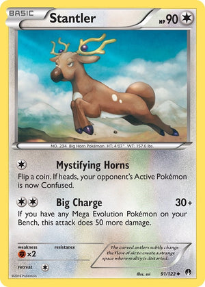 Uncommon Stantler [91/122 Lightly Played ]