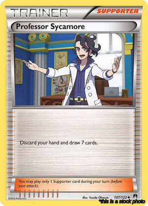 Normal Professor Sycamore [107/122 Lightly Played ]