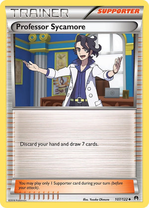 Uncommon Professor Sycamore [107/122 Near Mint ]