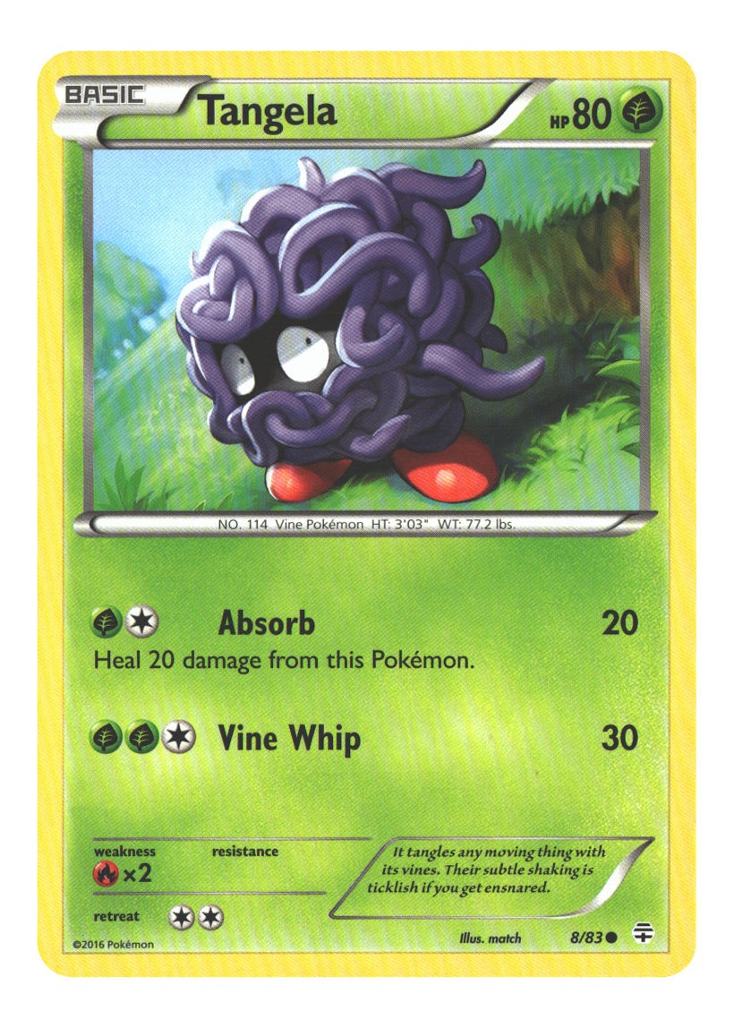 8/83 Tangela Common Normal