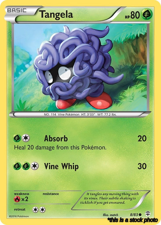8/83 Tangela Common Normal