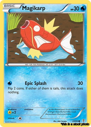 22/83 Magikarp Common Reverse Holofoil