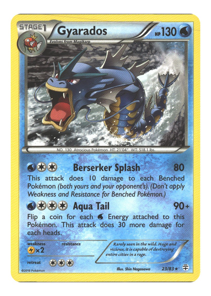 23/83 Gyarados Rare Normal