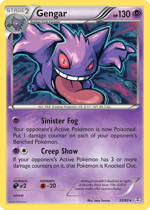 Holo Rare Gengar [35/83 Near Mint ]