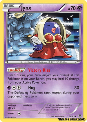 36/83 Jynx Rare Normal
