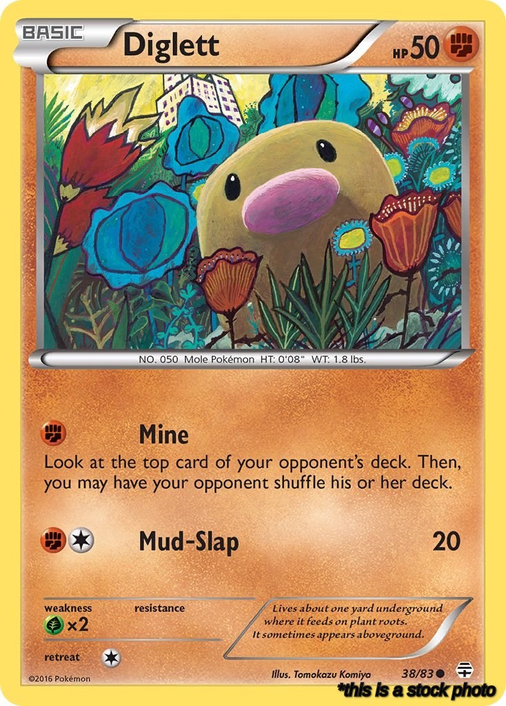 38/83 Diglett Common Normal