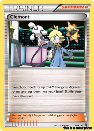 Uncommon Clemont [59/83 Near Mint ]