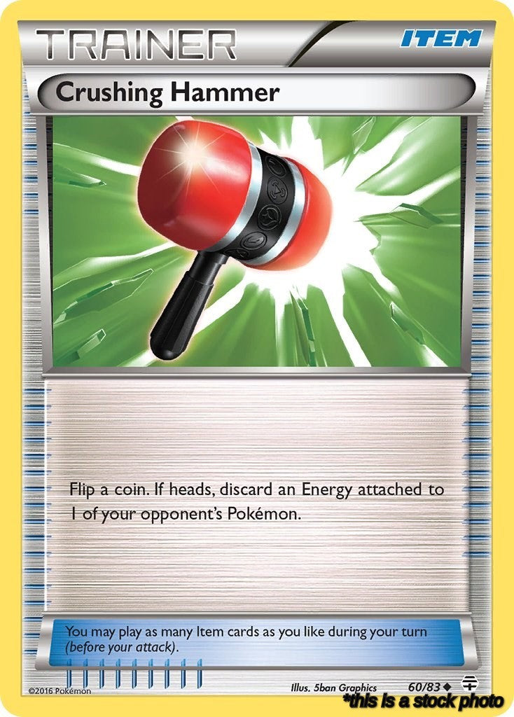 Reverse Holofoil Crushing Hammer [60/83 Lightly Played ]