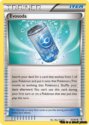 Uncommon Evosoda [62/83 Lightly Played ]