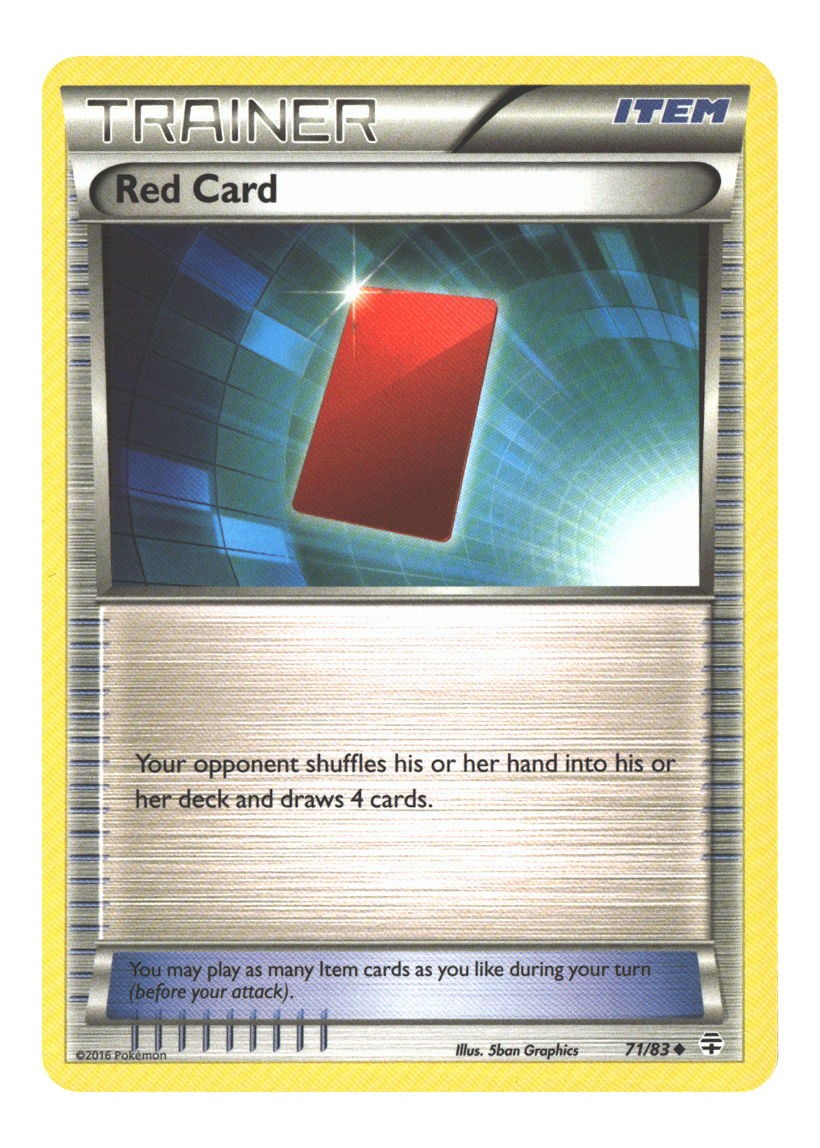 71/83 Red Card Uncommon Normal