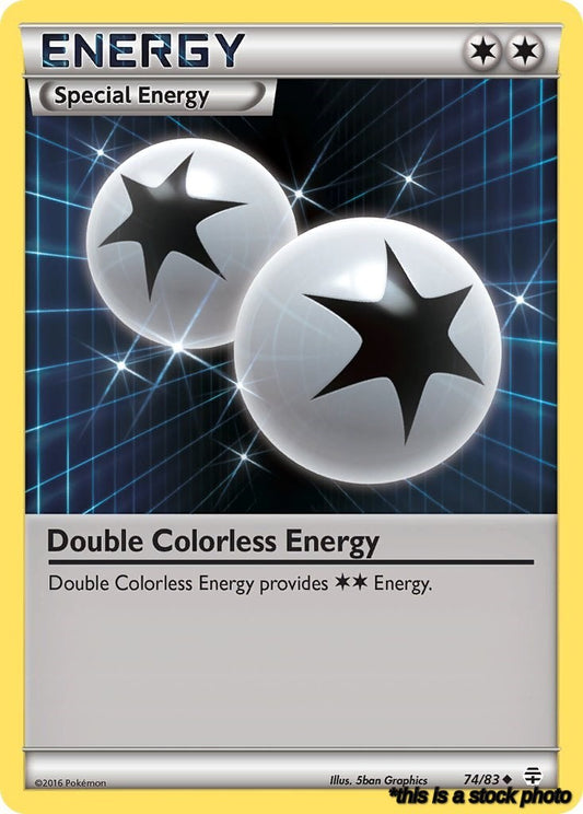 Double Colorless Energy