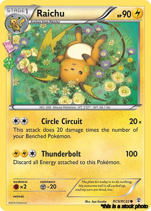 Normal Raichu [RC9/RC32 Moderately Played ]