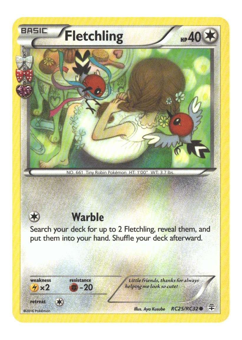 RC25/RC32 Fletchling Common Normal