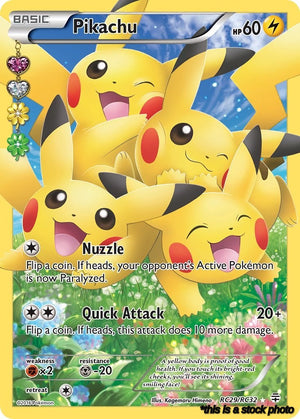 Ultra Rare Pikachu (Full Art) [RC29/RC32 Lightly Played ]