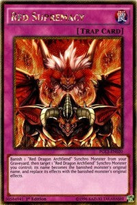 1st Edition Red Supremacy [PGL3-EN020 Lightly Played] Gold Secret Rare