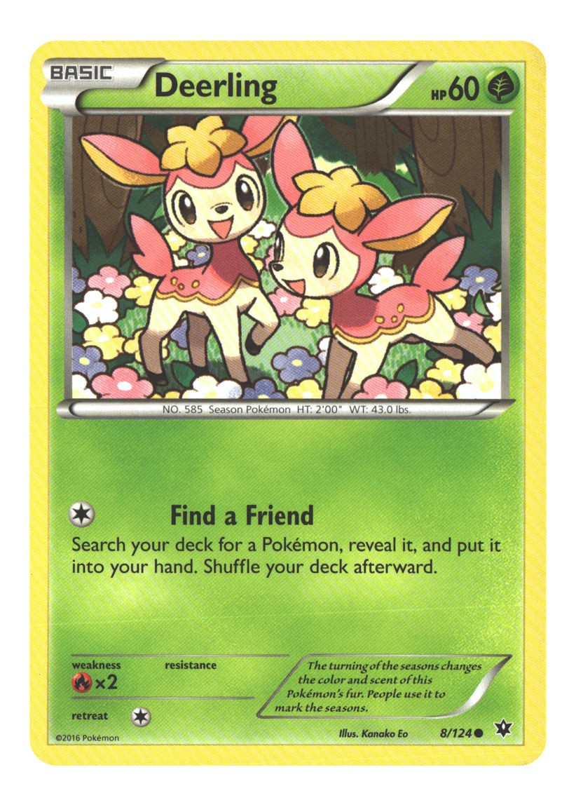 8/124 Deerling Common Normal