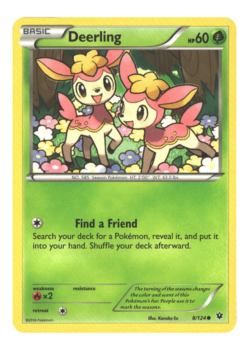 8/124 Deerling Common Normal