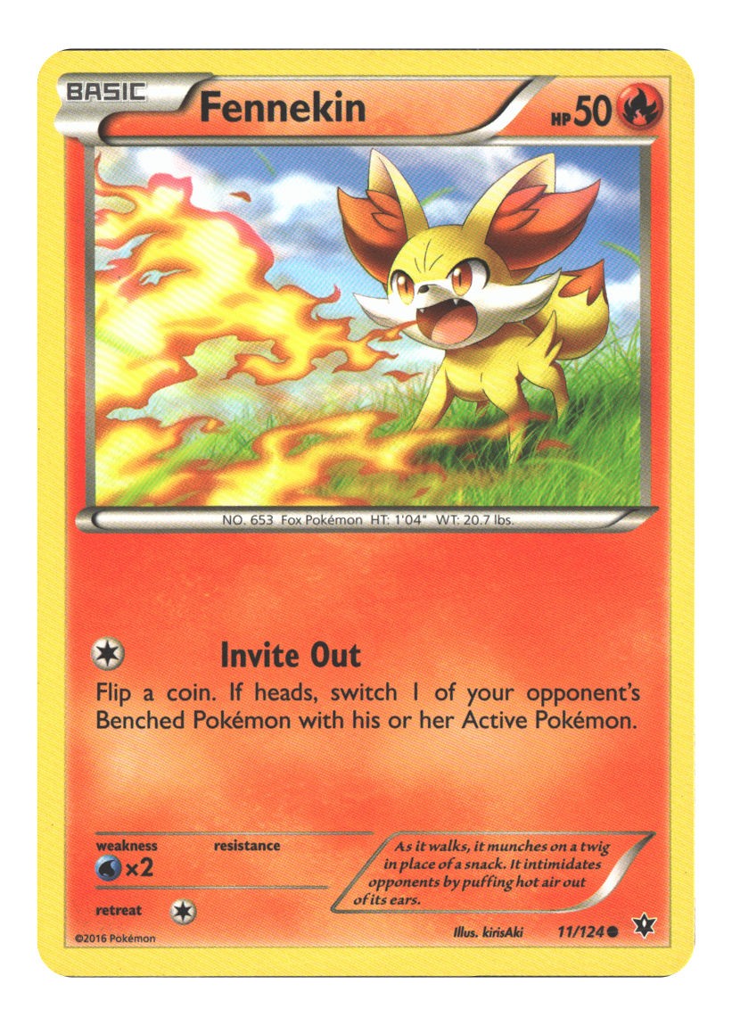 11/124 Fennekin (11) Common Normal