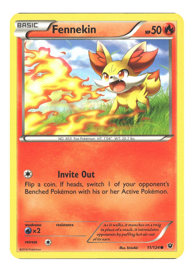 11/124 Fennekin (11) Common Normal