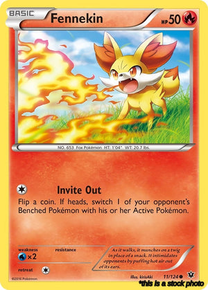 Common Fennekin (11) [11/124 Lightly Played ]
