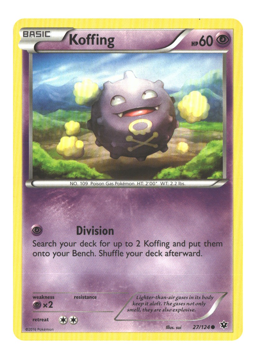 27/124 Koffing Common Normal
