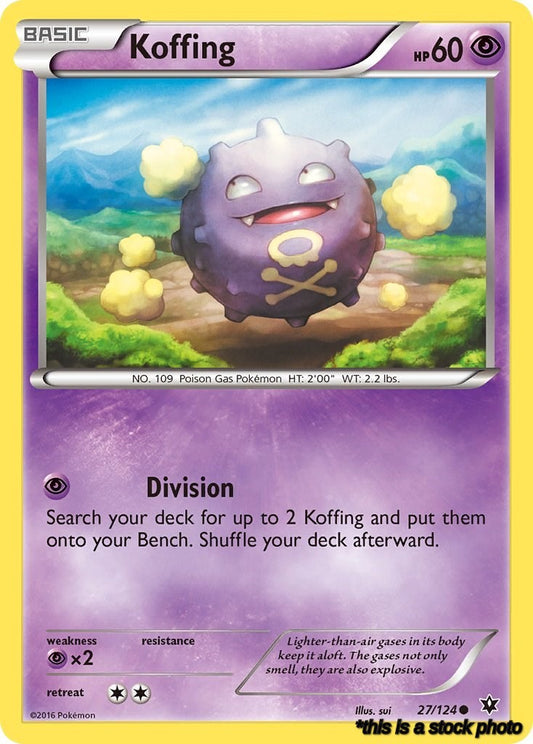 27/124 Koffing Common Normal