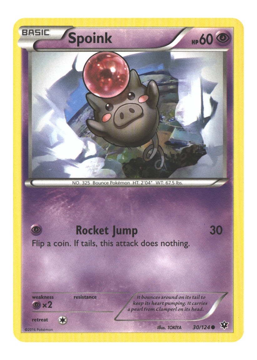 30/124 Spoink Common Normal