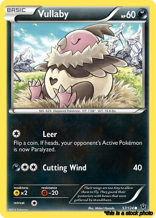 Reverse Holofoil Vullaby [57/124 Lightly Played ]
