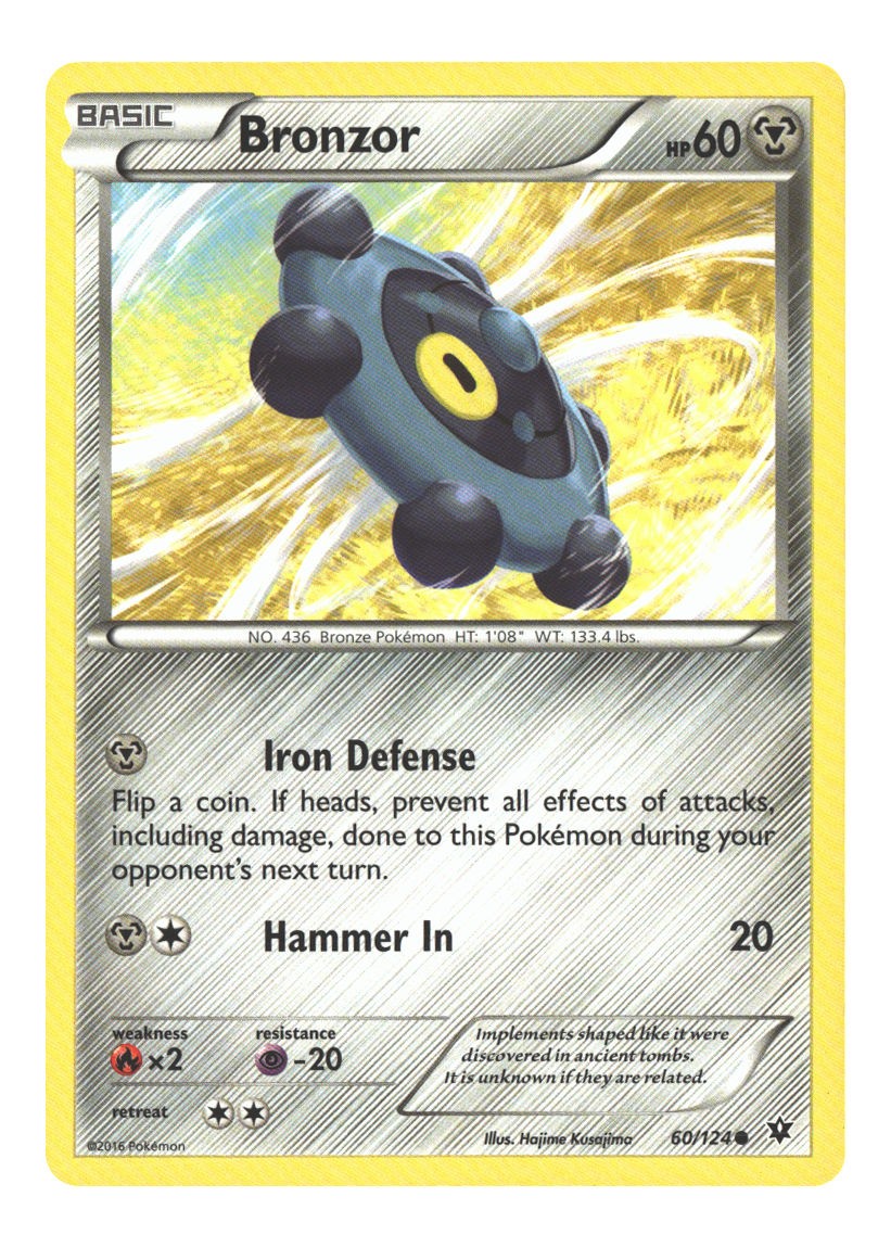 60/124 Bronzor Common Normal