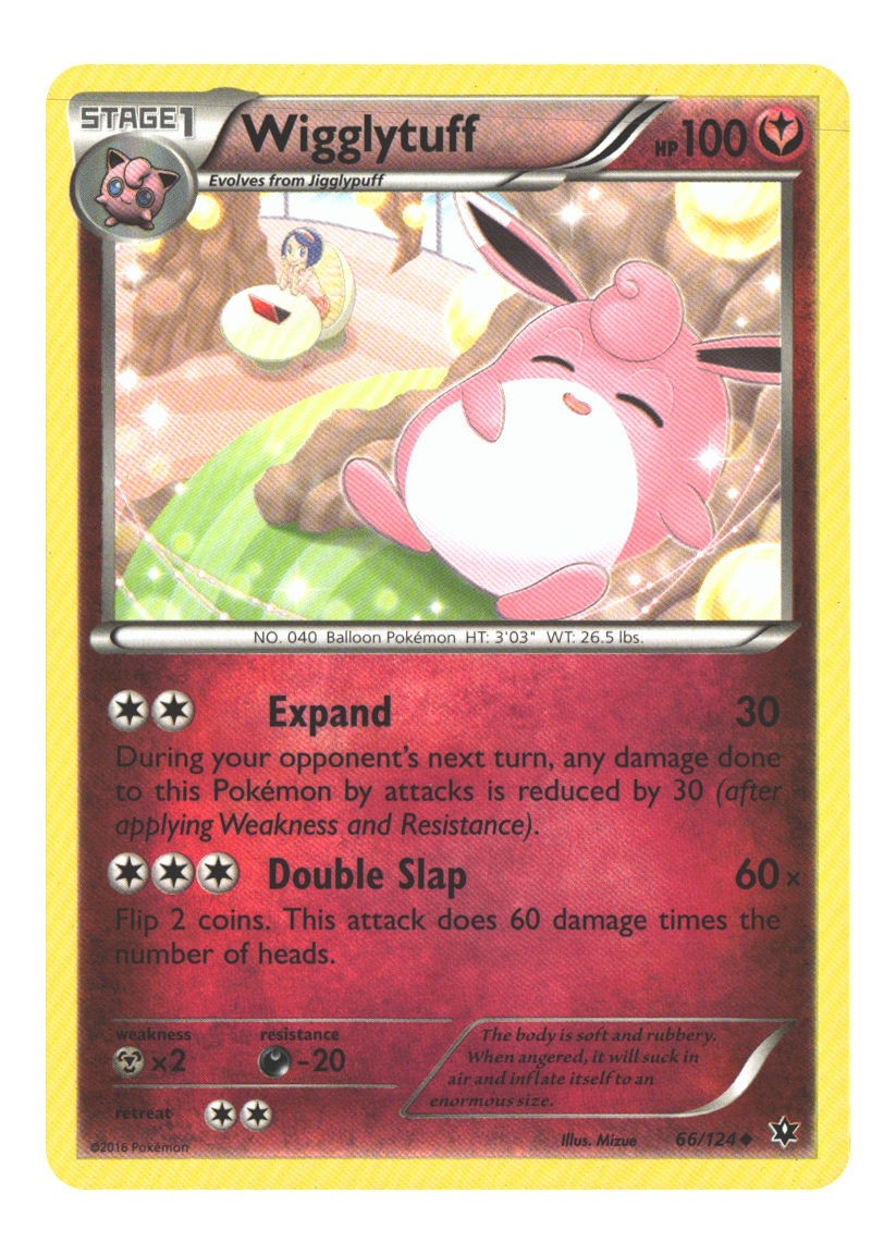 66/124 Wigglytuff Uncommon Normal