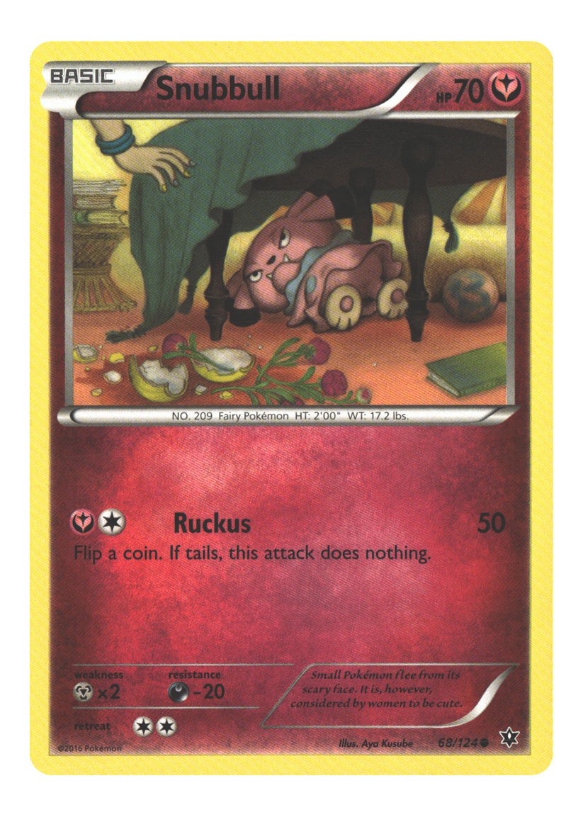 68/124 Snubbull Common Normal