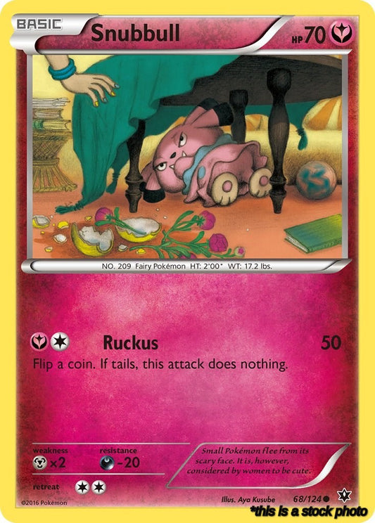 Common Snubbull [68/124 Near Mint ]