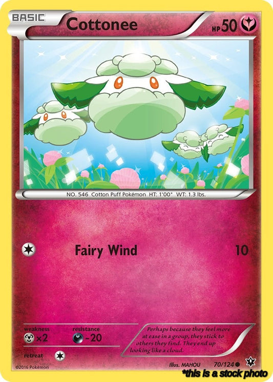 70/124 Cottonee Common Normal