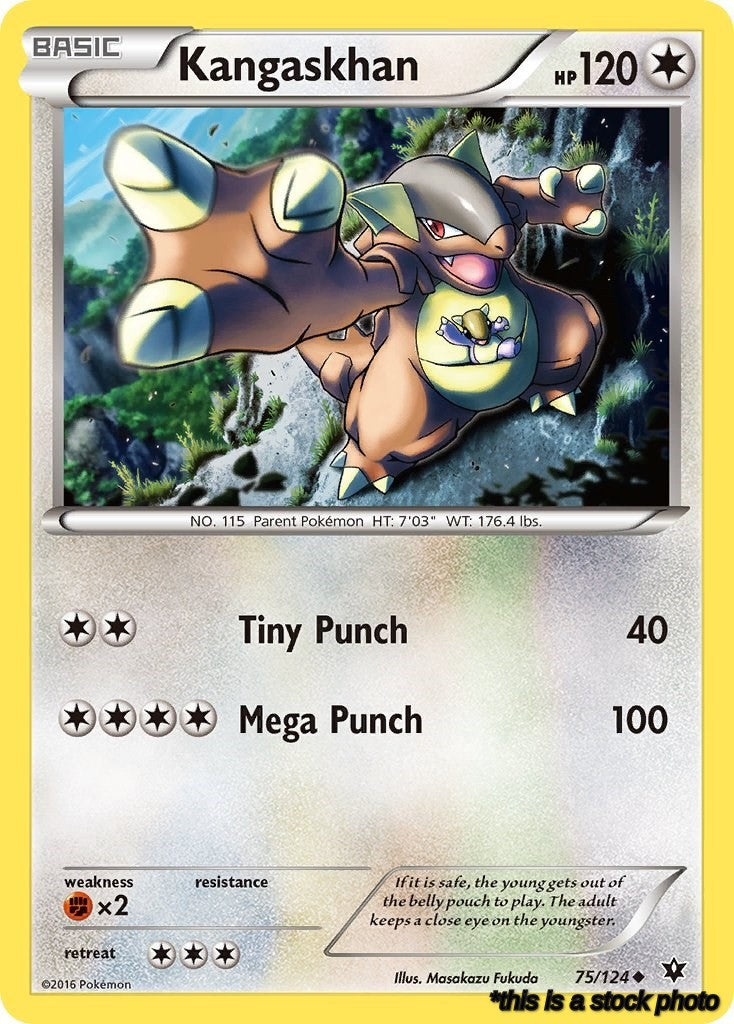 Normal Kangaskhan [75/124 Lightly Played ]