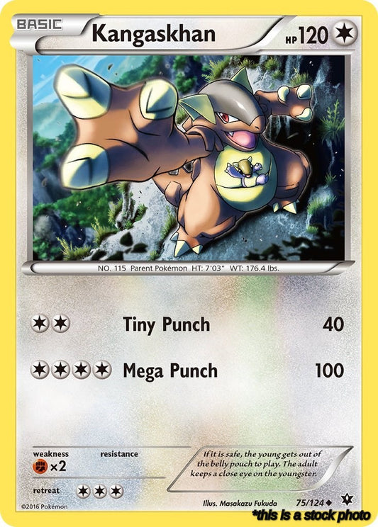 Normal Kangaskhan [75/124 Near Mint ]