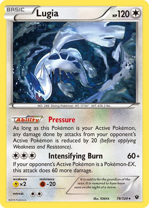Rare Lugia [78/124 Near Mint ]
