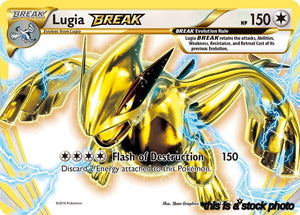 Holofoil Lugia BREAK [79/124 Moderately Played ]