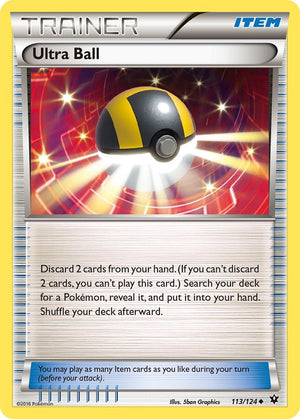 Uncommon Ultra Ball [113/124 Lightly Played ]