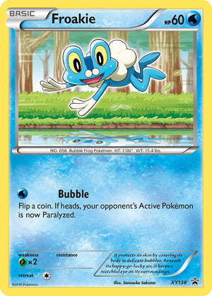 Promo Froakie - XY138 [XY138 Near Mint ]