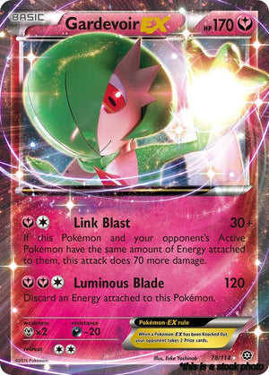 78/114 Gardevoir EX Ultra Rare Holofoil